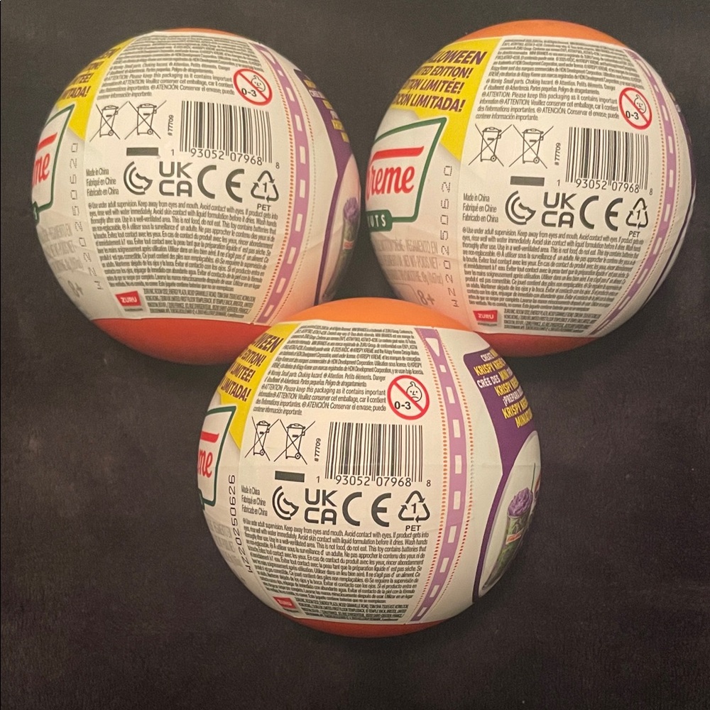 Zuru Mini Brands set of 3 Halloween limited edition Surprise Balls NWT unopened - Picture 2 of 9